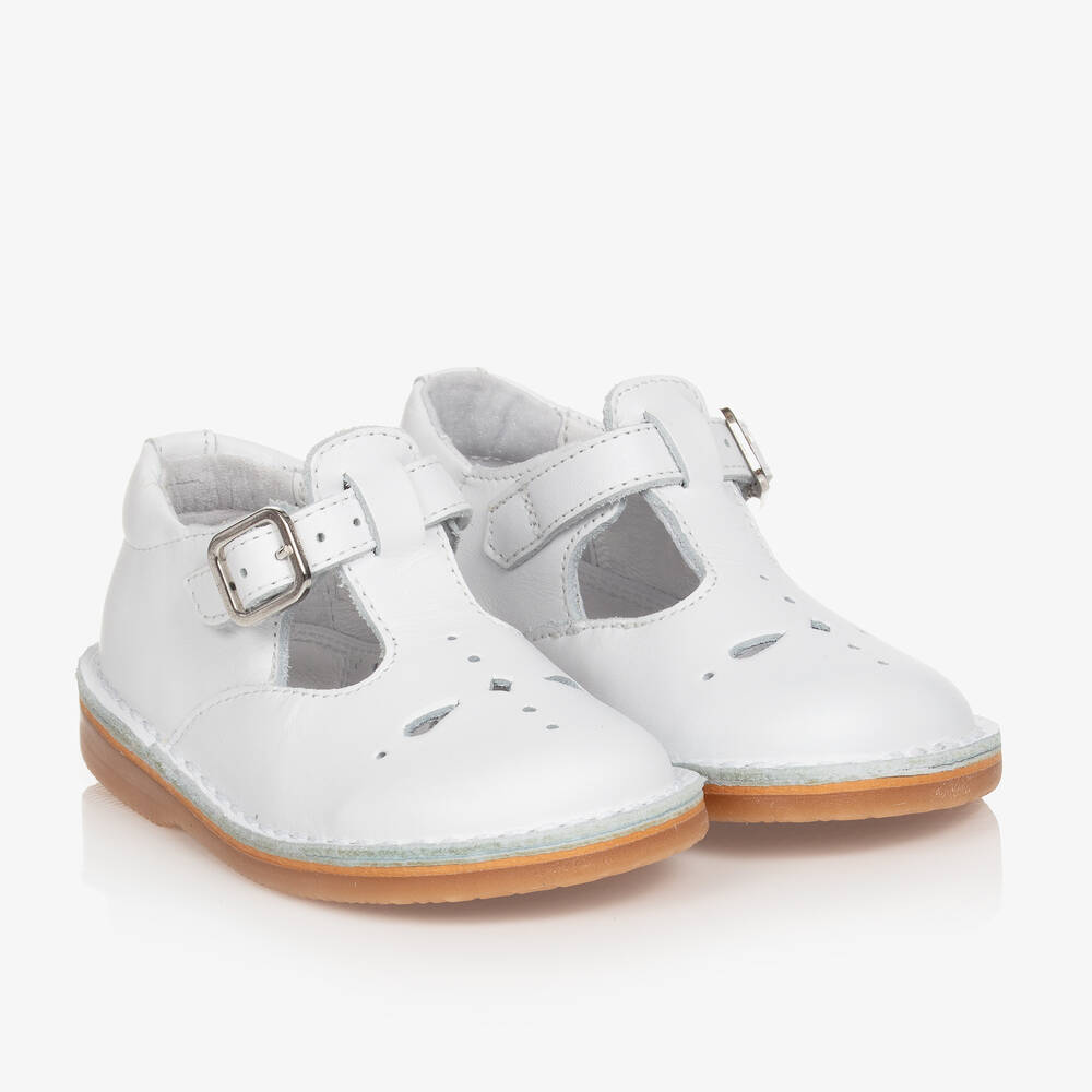 Jacadi Paris - Chaussures blanches en cuir | Childrensalon