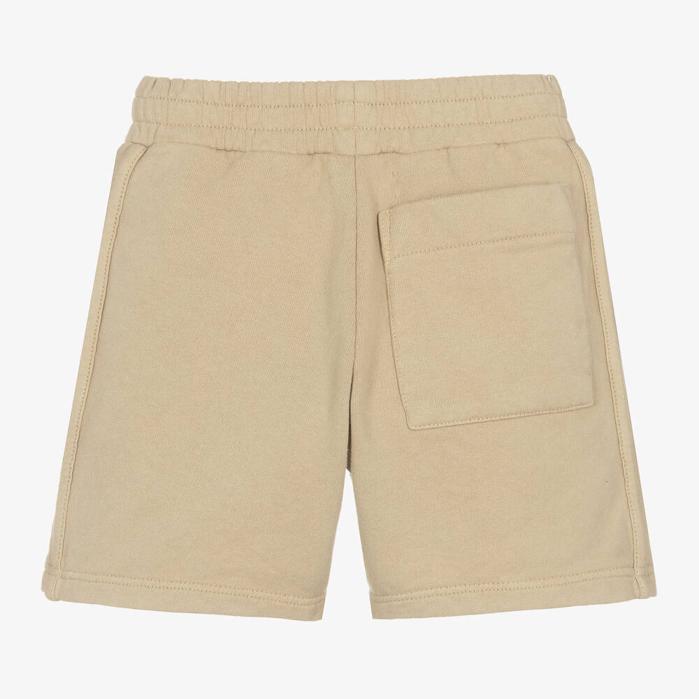 JACQUEMUS-Бежевые шорты из хлопкового трикотажа | Childrensalon Outlet