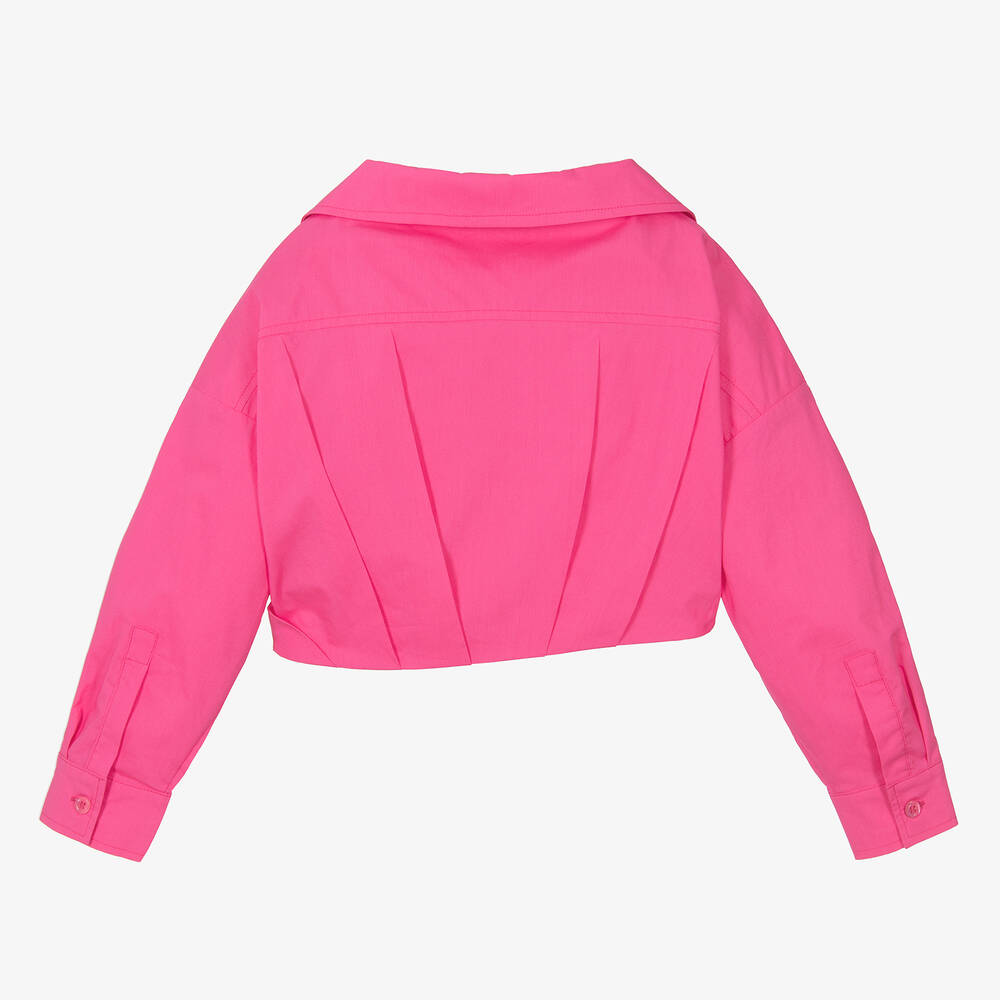 جاكموس-بلوز كروب قطن لون زهري للبنات | Childrensalon Outlet