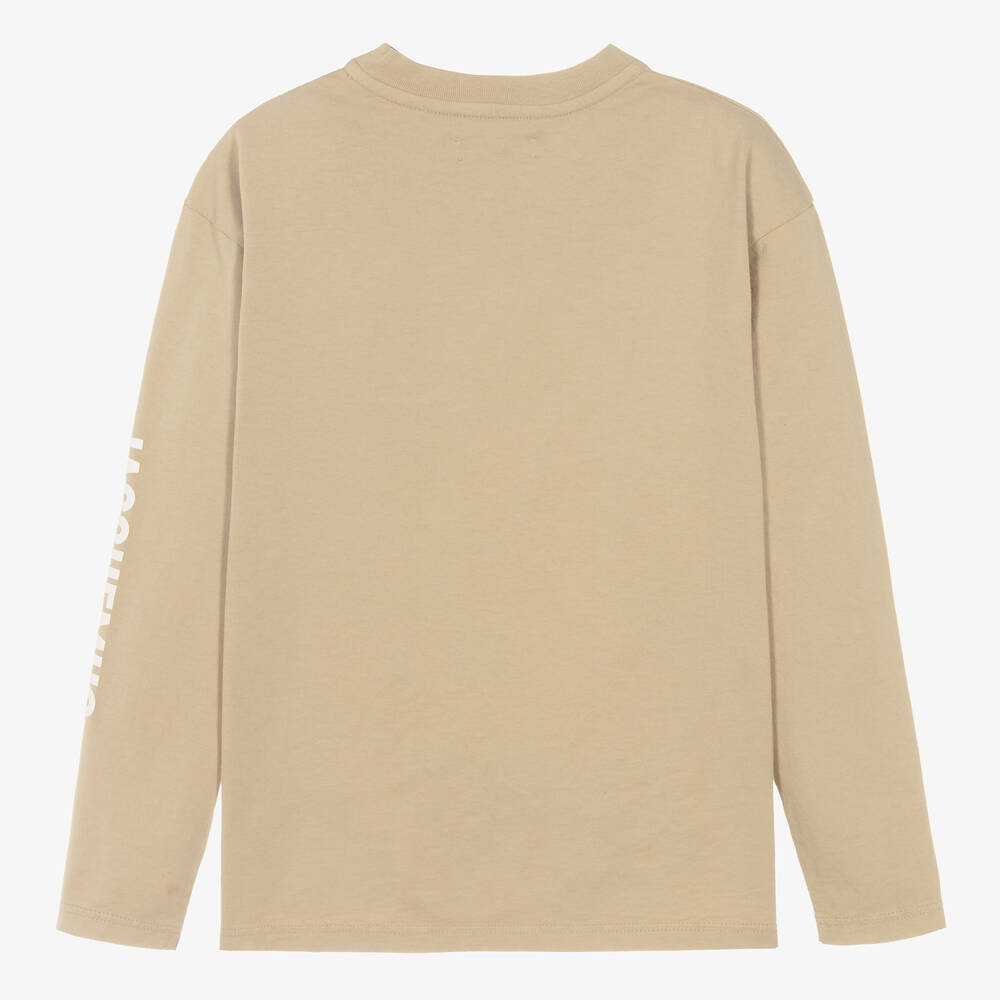 JACQUEMUS-Бежевый хлопковый топ для подростков | Childrensalon Outlet