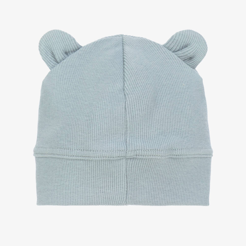 Jamiks-Baby Boy's Blue Bear Knit Cap | Childrensalon Outlet