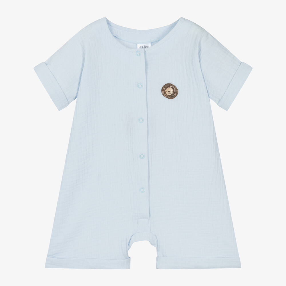 Jamiks-Голубой песочник из органического хлопка для малышей | Childrensalon Outlet