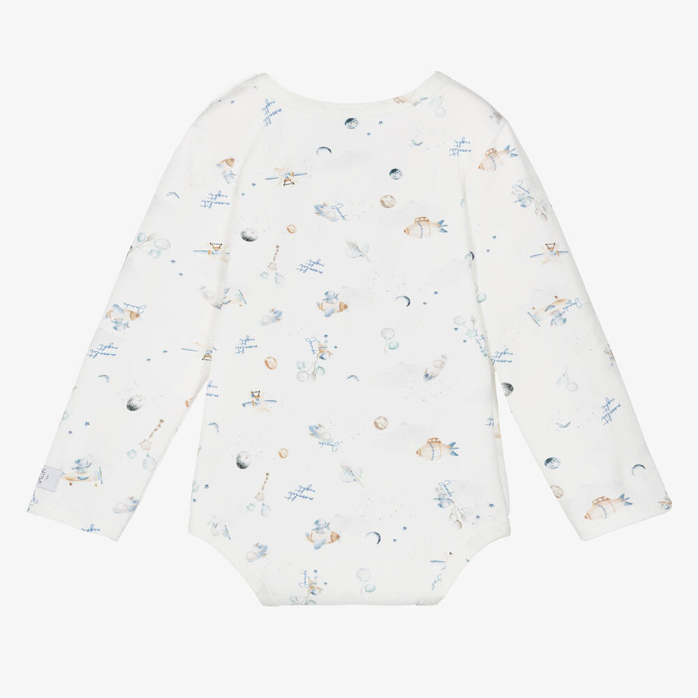 جاميكس-تبان قطن عضوي لون أبيض للمواليد | Childrensalon Outlet