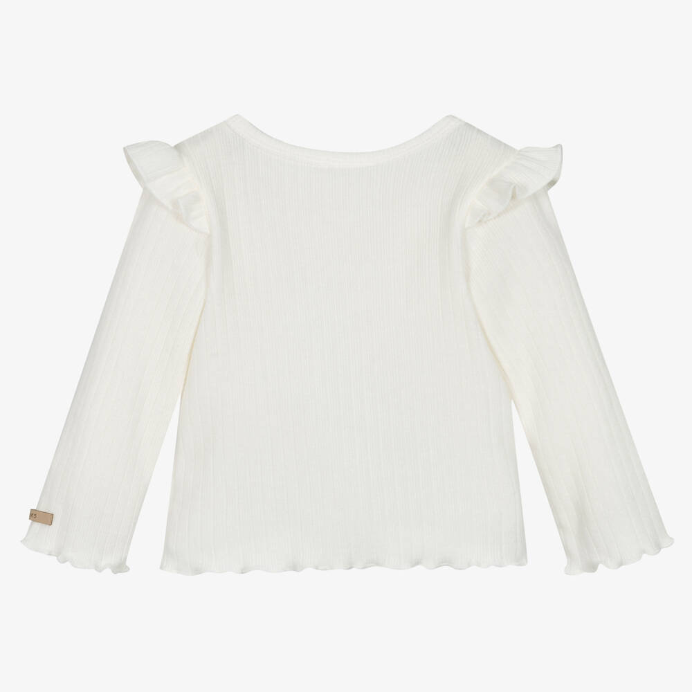 Jamiks-توب بطبعة بير لون عاجي للمولودات | Childrensalon Outlet