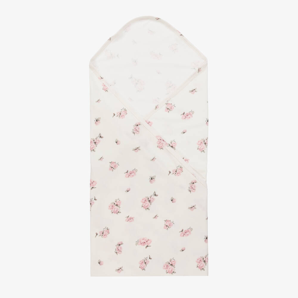 Jamiks-Кремовая хлопковая пеленка для малышек (100см) | Childrensalon Outlet