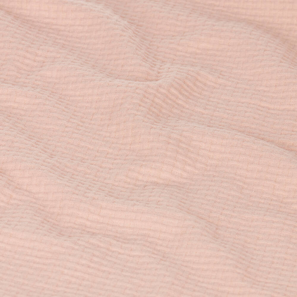 Jamiks-Розовое хлопковое одеяло (100см) | Childrensalon Outlet