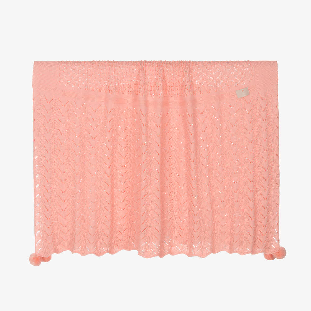 Jamiks - Couverture rose bébé fille (100 cm) | Childrensalon