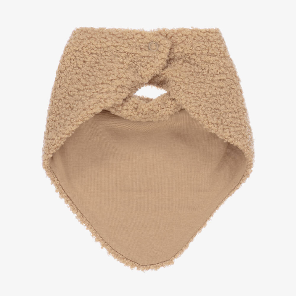 Jamiks-Beige Bouclé Baby Scarf | Childrensalon Outlet