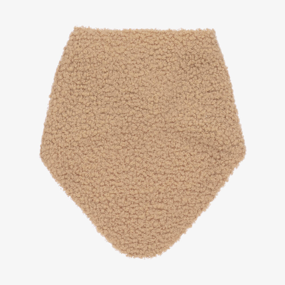Jamiks-Beige Bouclé Baby Scarf | Childrensalon Outlet