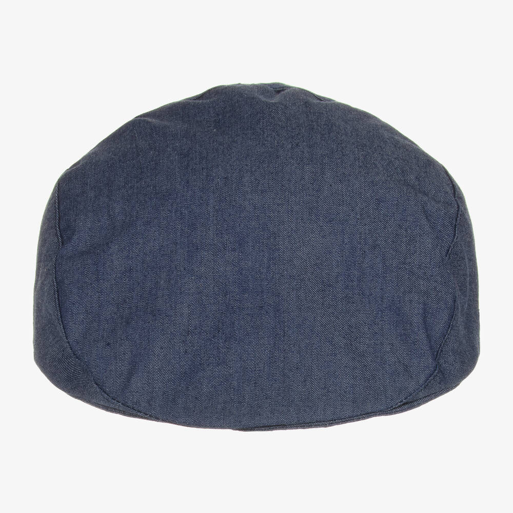 Jamiks-Синяя кепка из хлопкового шамбре | Childrensalon Outlet