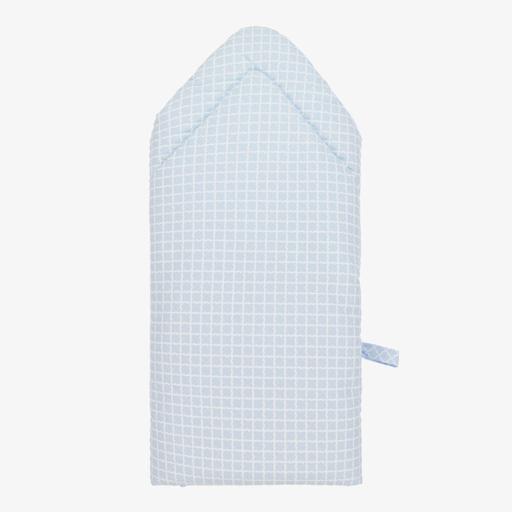 Jamiks-Голубой конверт из хлопка с геометрическим принтом (62см) | Childrensalon Outlet