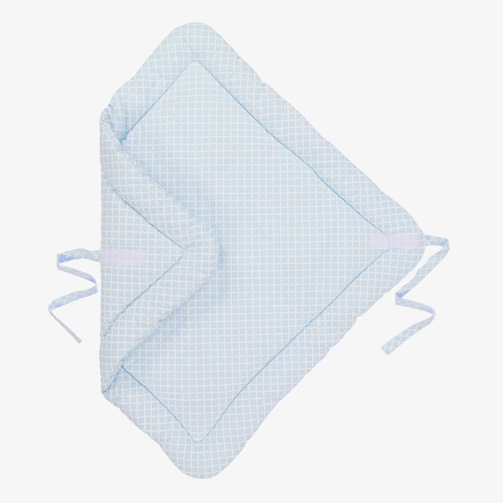 Jamiks-Голубой конверт из хлопка с геометрическим принтом (62см) | Childrensalon Outlet