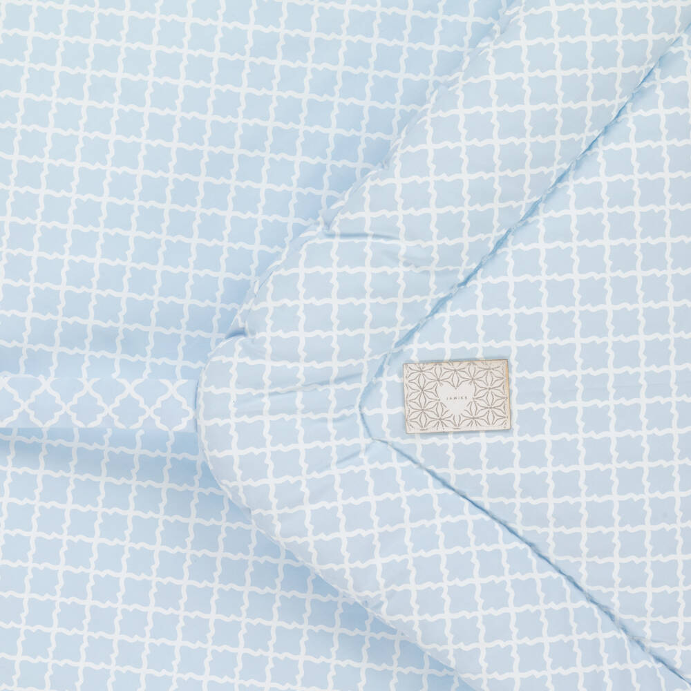 Jamiks-Голубой конверт из хлопка с геометрическим принтом (62см) | Childrensalon Outlet