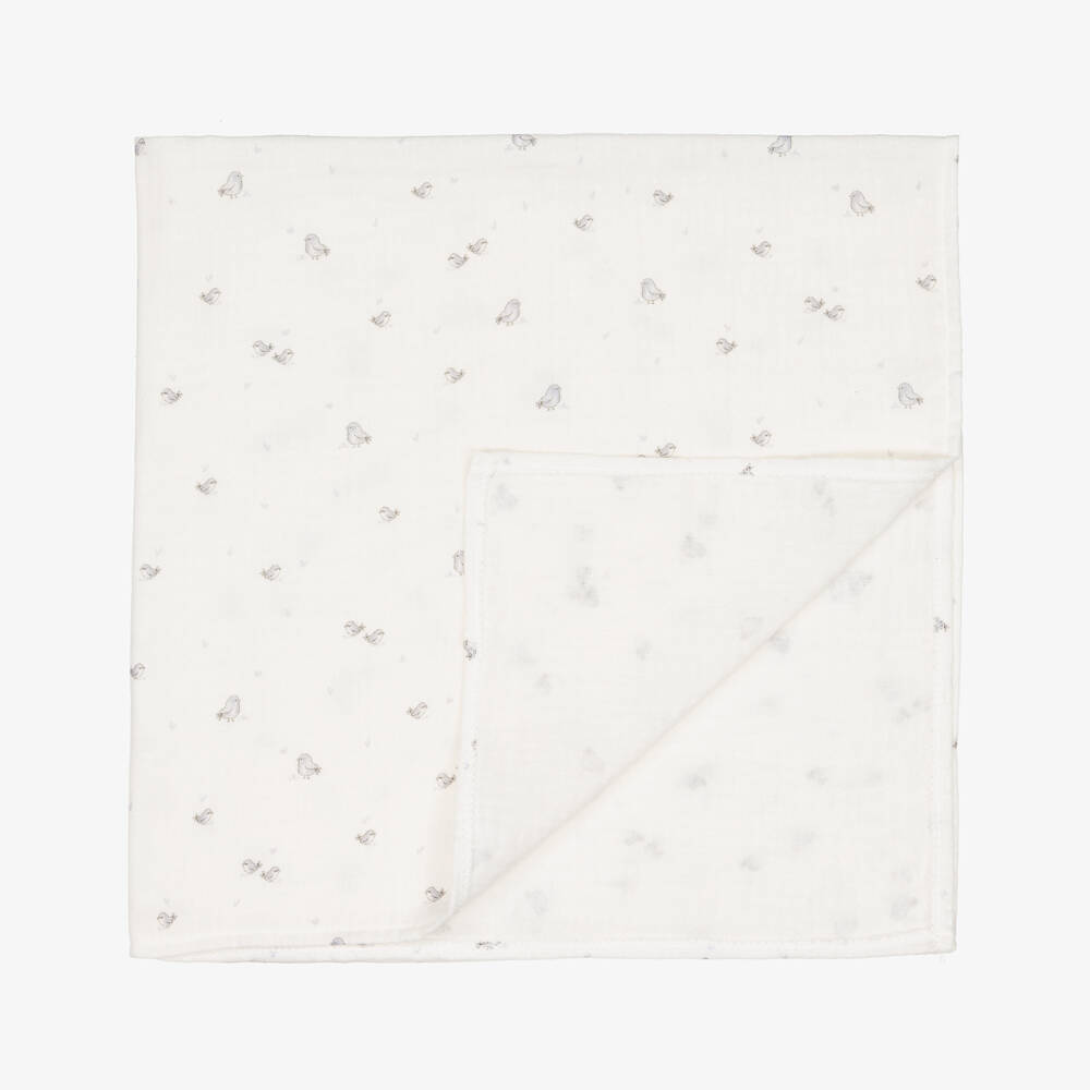 Jamiks-Boys Blue Organic Muslin Set | Childrensalon Outlet