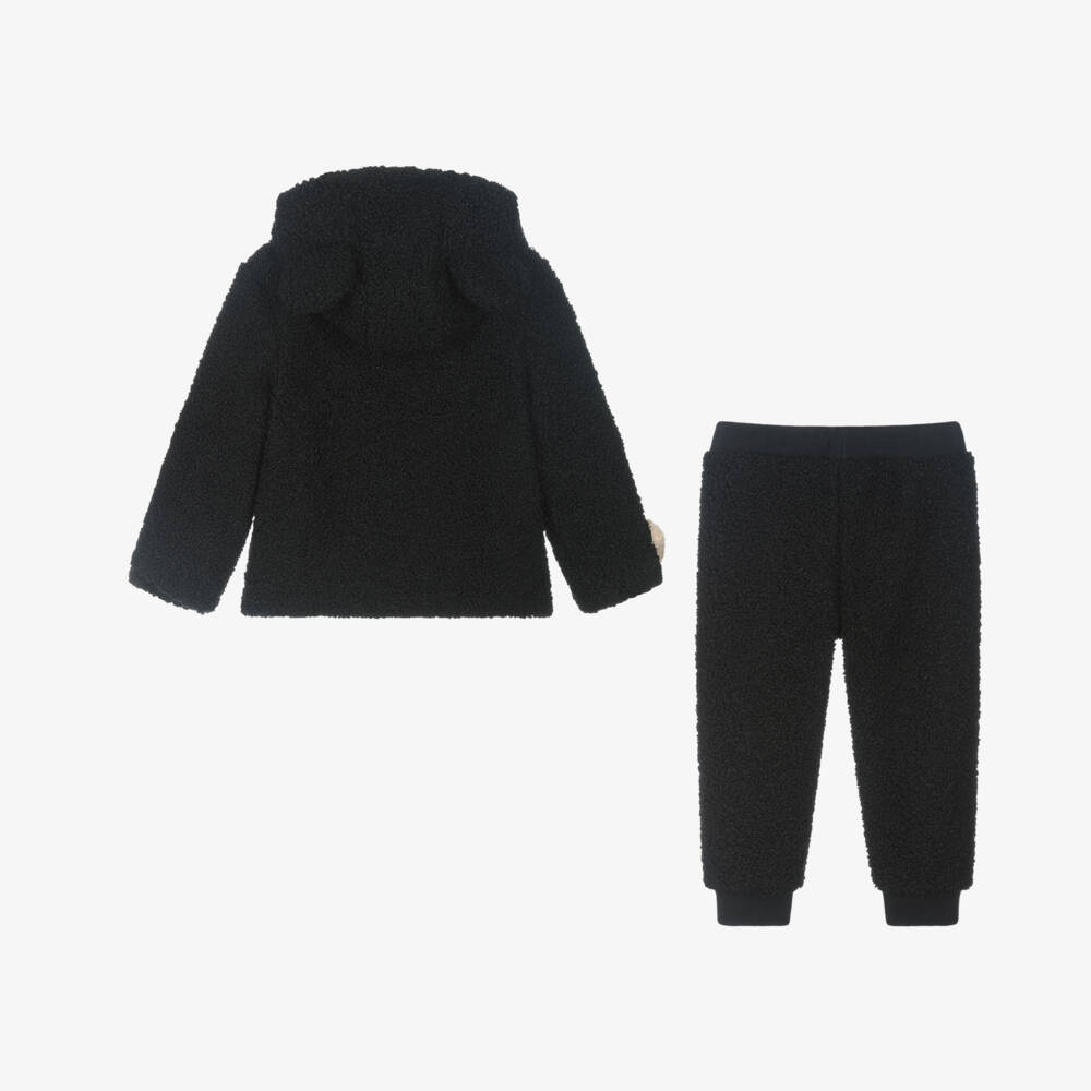 Jamiks-بدلة رياضية تيدي فليس بوكليه لون أسود للمواليد | Childrensalon Outlet