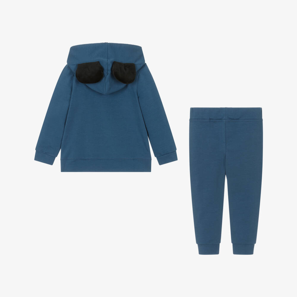 Jamiks-Boys Cotton Teddy Bear Tracksuit | Childrensalon Outlet