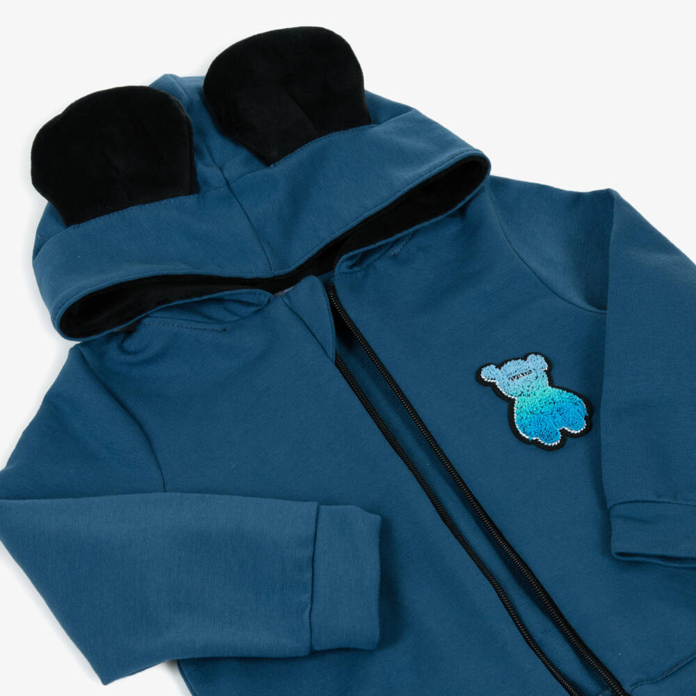 Jamiks-Boys Cotton Teddy Bear Tracksuit | Childrensalon Outlet