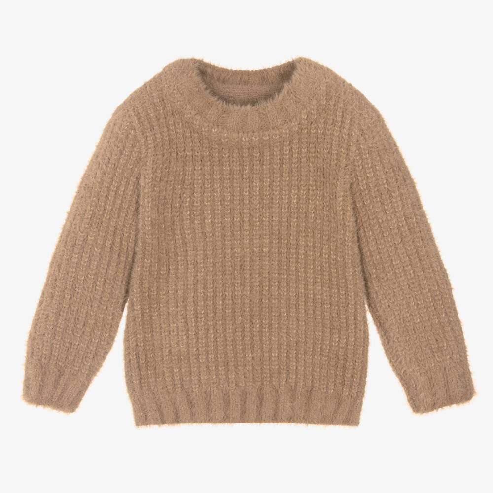 Jamiks-Boys Fluffy Wool Blend Jumper | Childrensalon Outlet