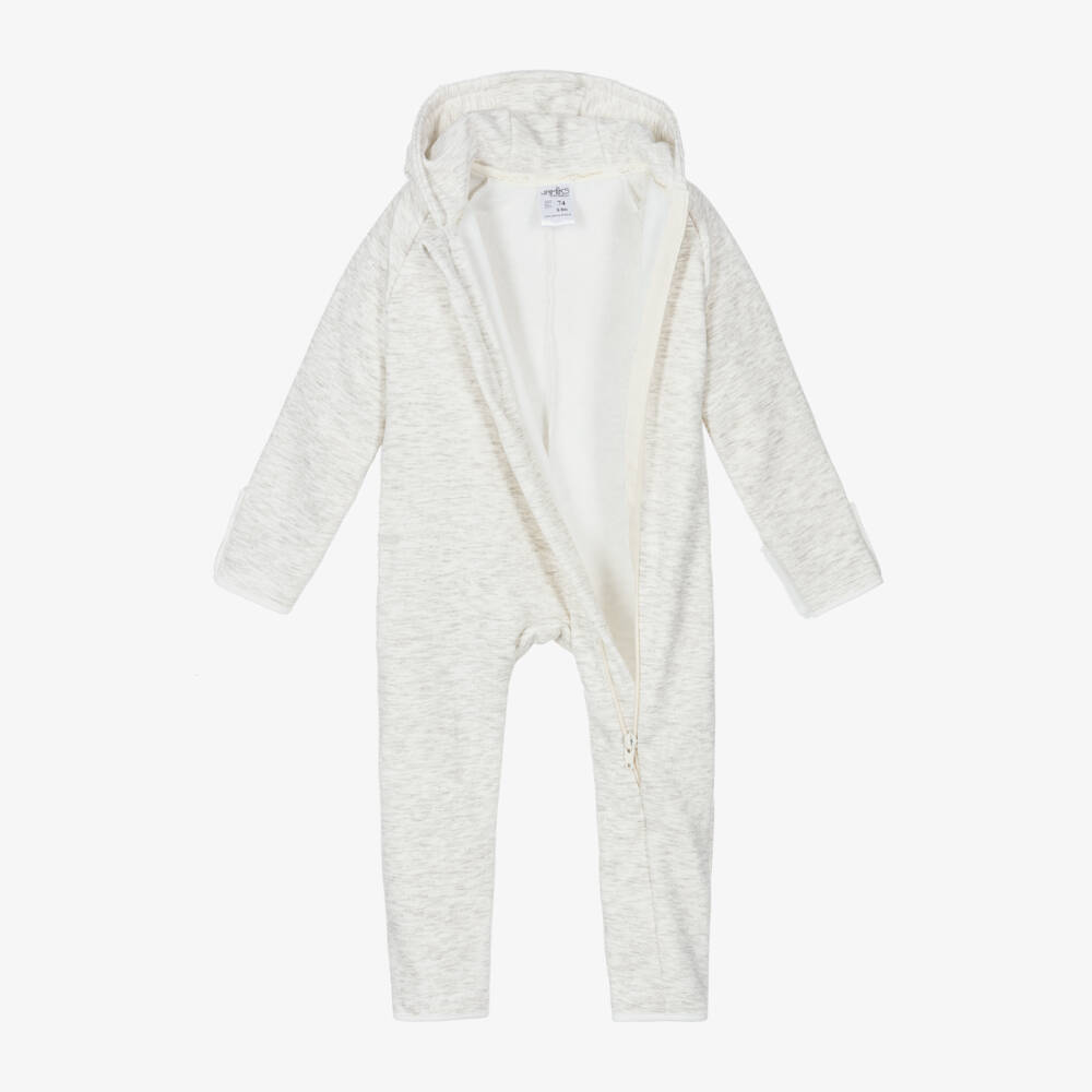 Jamiks-Boys Ivory Angel Wing Pramsuit | Childrensalon Outlet