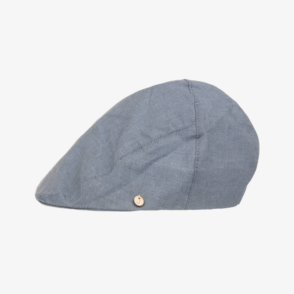 جاميكس-قبعة قطنية ناعمة زرقاء للأولاد | Childrensalon Outlet