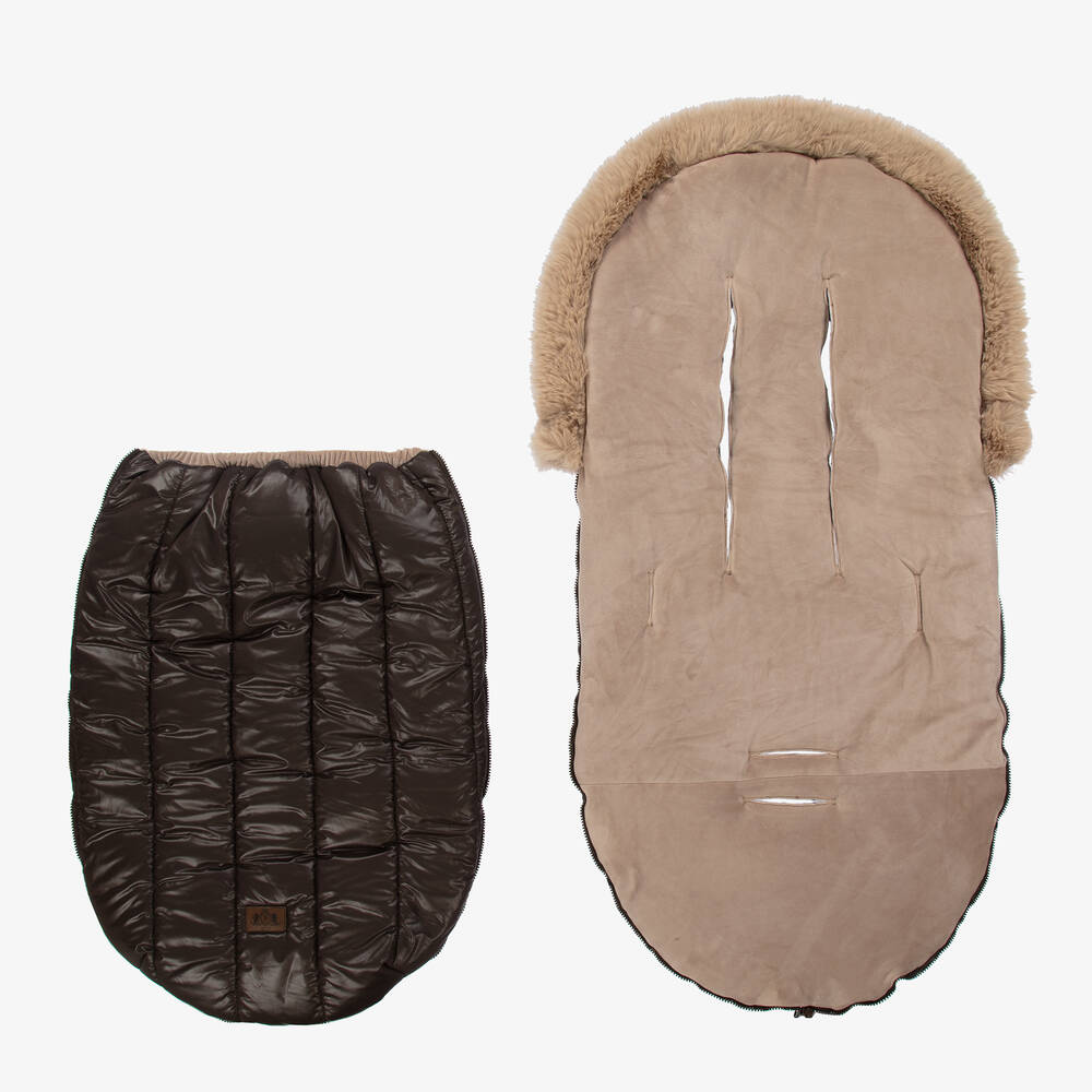 Faux fur footmuff 2025