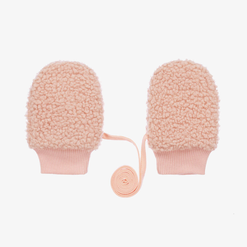 جاميكس-قفازات بوكليه أطفال بناتي لون زهري فاتح  | Childrensalon Outlet