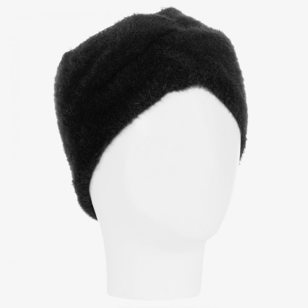 Jamiks - Girls Black Knitted Headband | Childrensalon