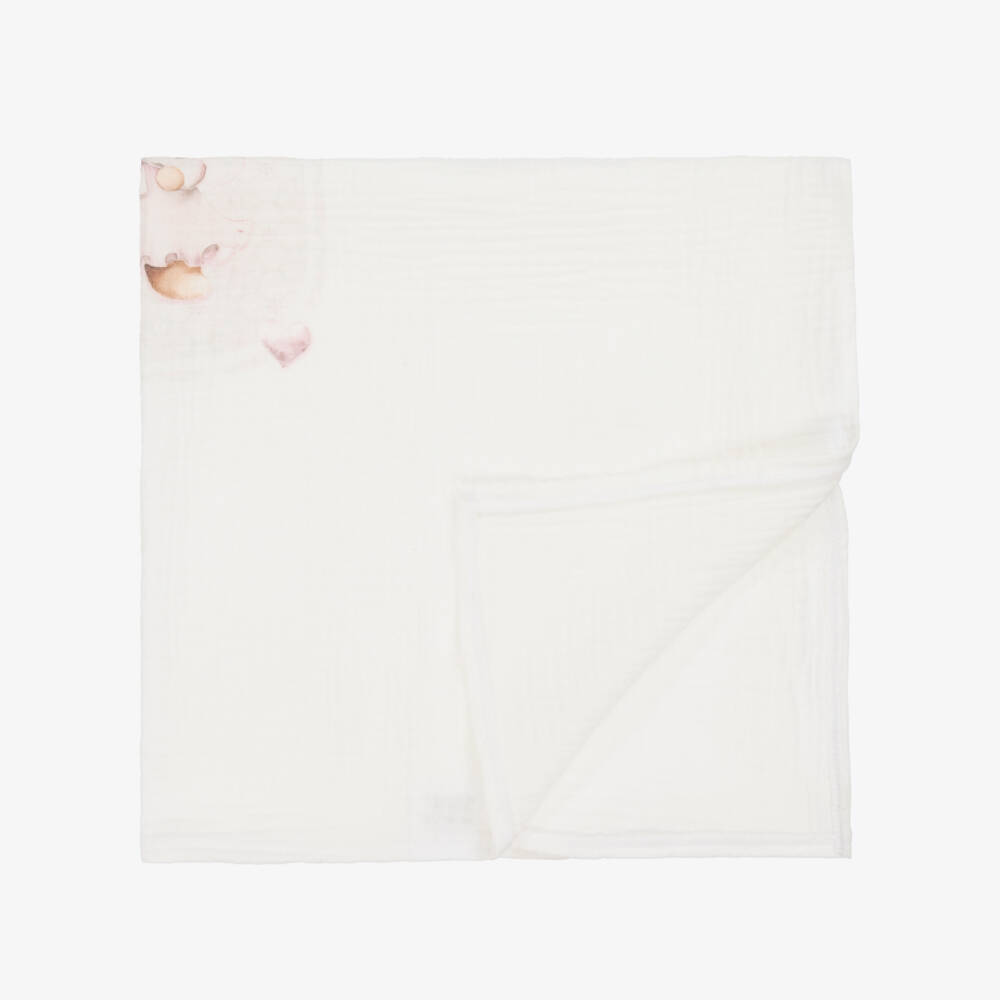 Jamiks-Girls' Blush Bear Muslin Set | Childrensalon Outlet