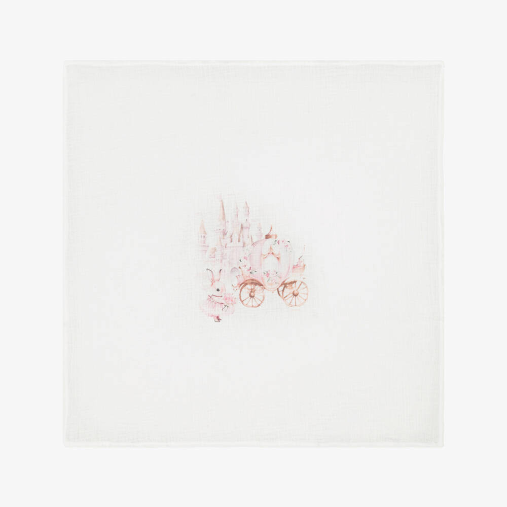 Jamiks-ثنائي قماش موسلين وردي للبنات مع مشبك أرنب | Childrensalon Outlet