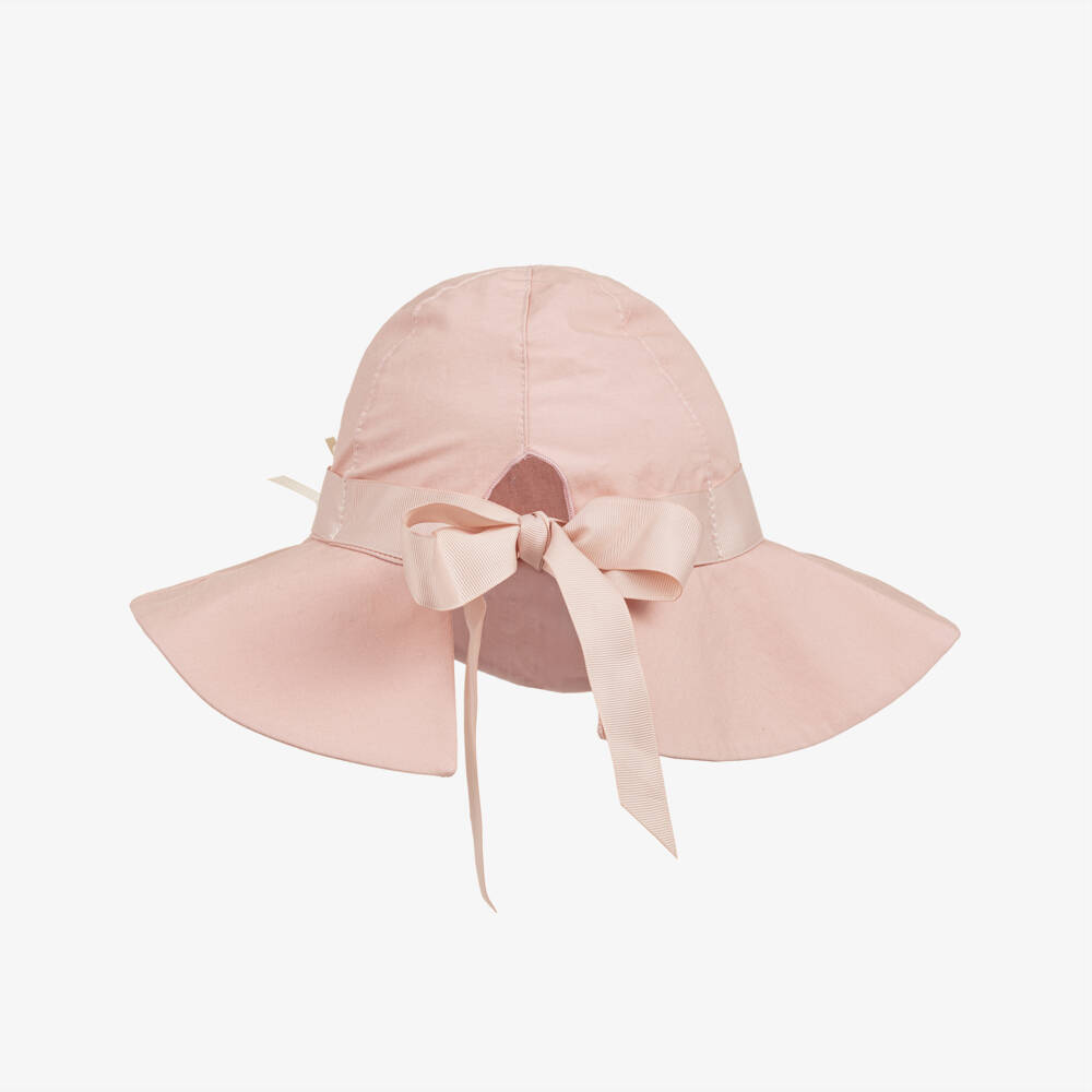 Jamiks-Girls Blush Organic Cotton Sunshield | Childrensalon Outlet