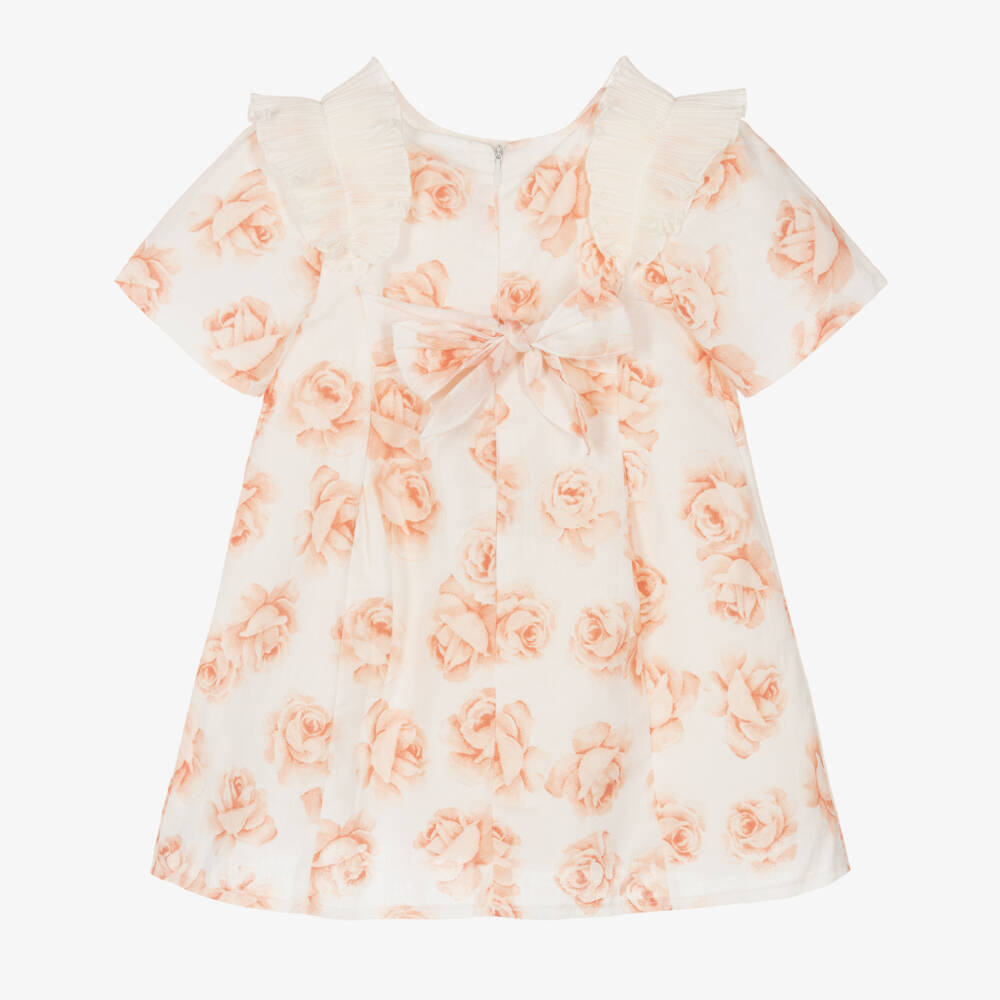 Jamiks-Girls Classic Ivory Floral Attire | Childrensalon Outlet