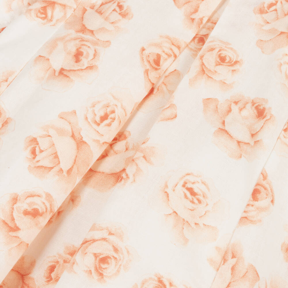 Jamiks-Girls Classic Ivory Floral Attire | Childrensalon Outlet