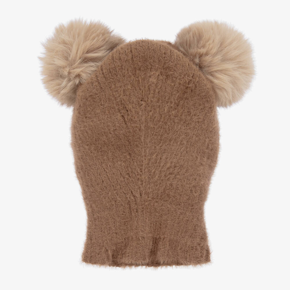 Jamiks-Girls Cosy Knit Pom-Pom Hat | Childrensalon Outlet