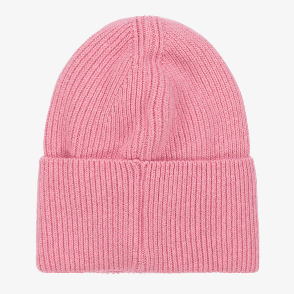 Jamiks-Girls Cozy Pink Pom Beanie | Childrensalon Outlet
