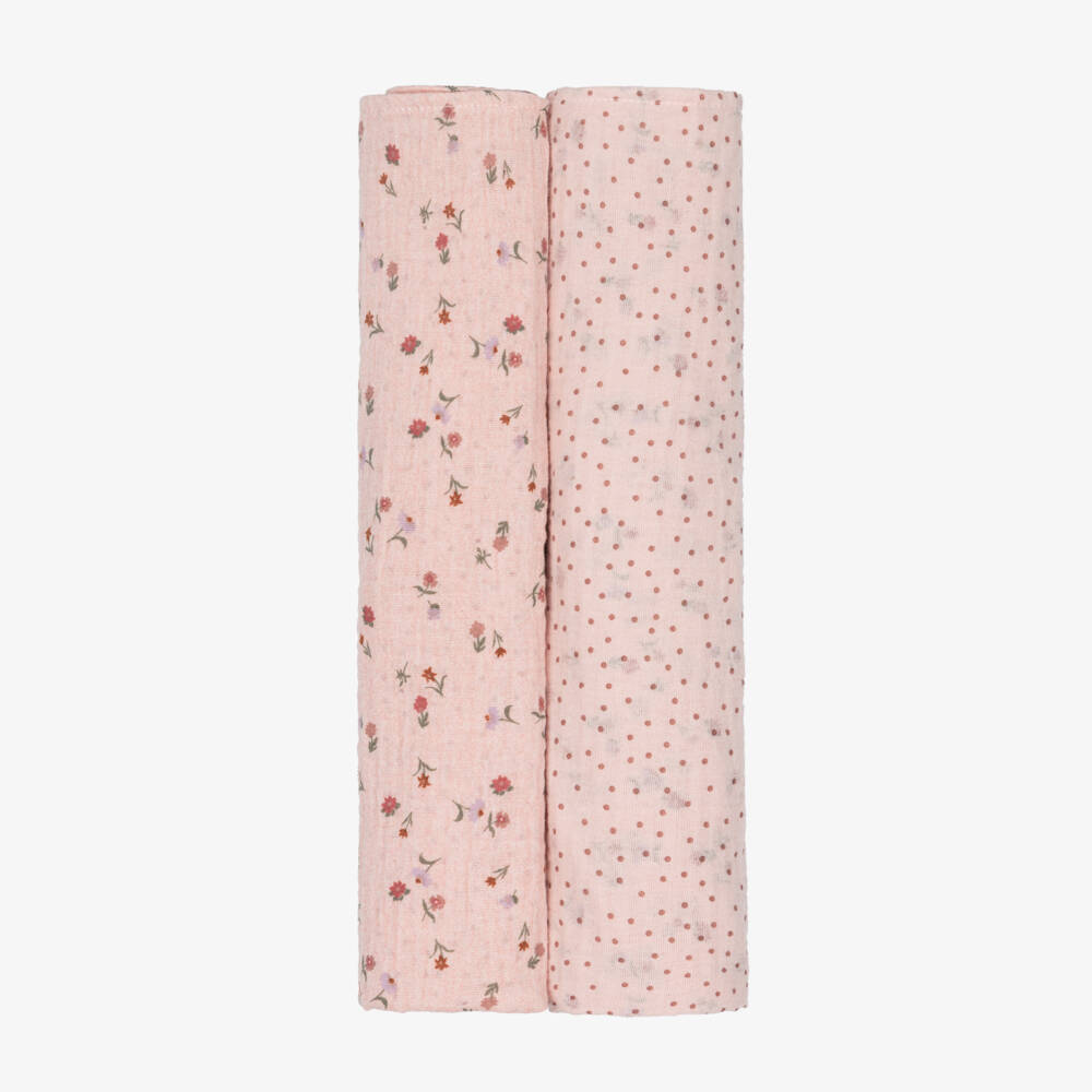 Jamiks-Girls Floral Pink Muslin Set | Childrensalon Outlet