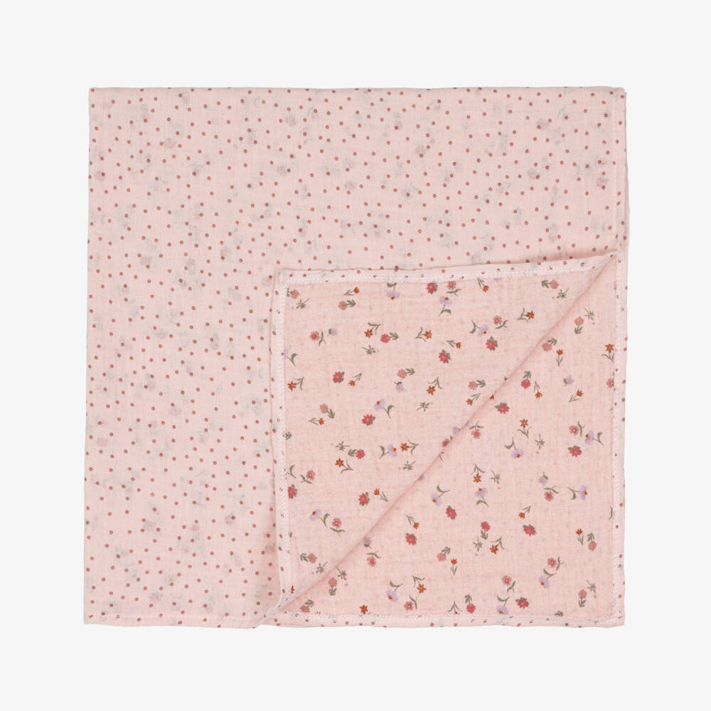 Jamiks-Girls Floral Pink Muslin Set | Childrensalon Outlet