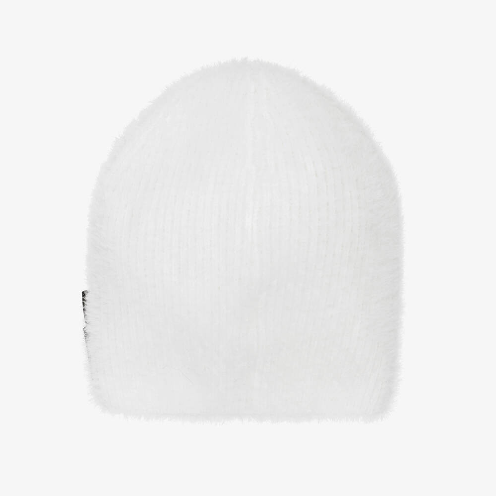 Jamiks-قبعة بنات صوفية بيضاء ناعمة | Childrensalon Outlet
