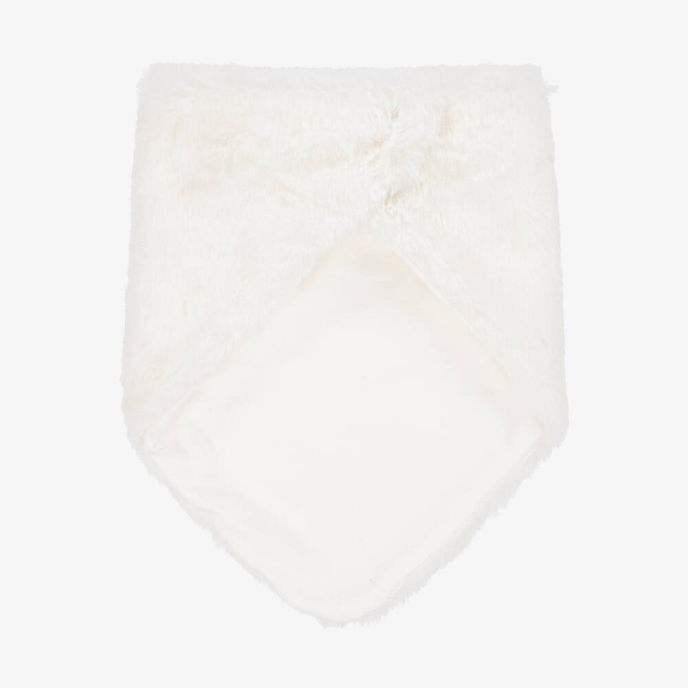Jamiks-Girls Ivory Faux Fur Neck Warmer | Childrensalon Outlet