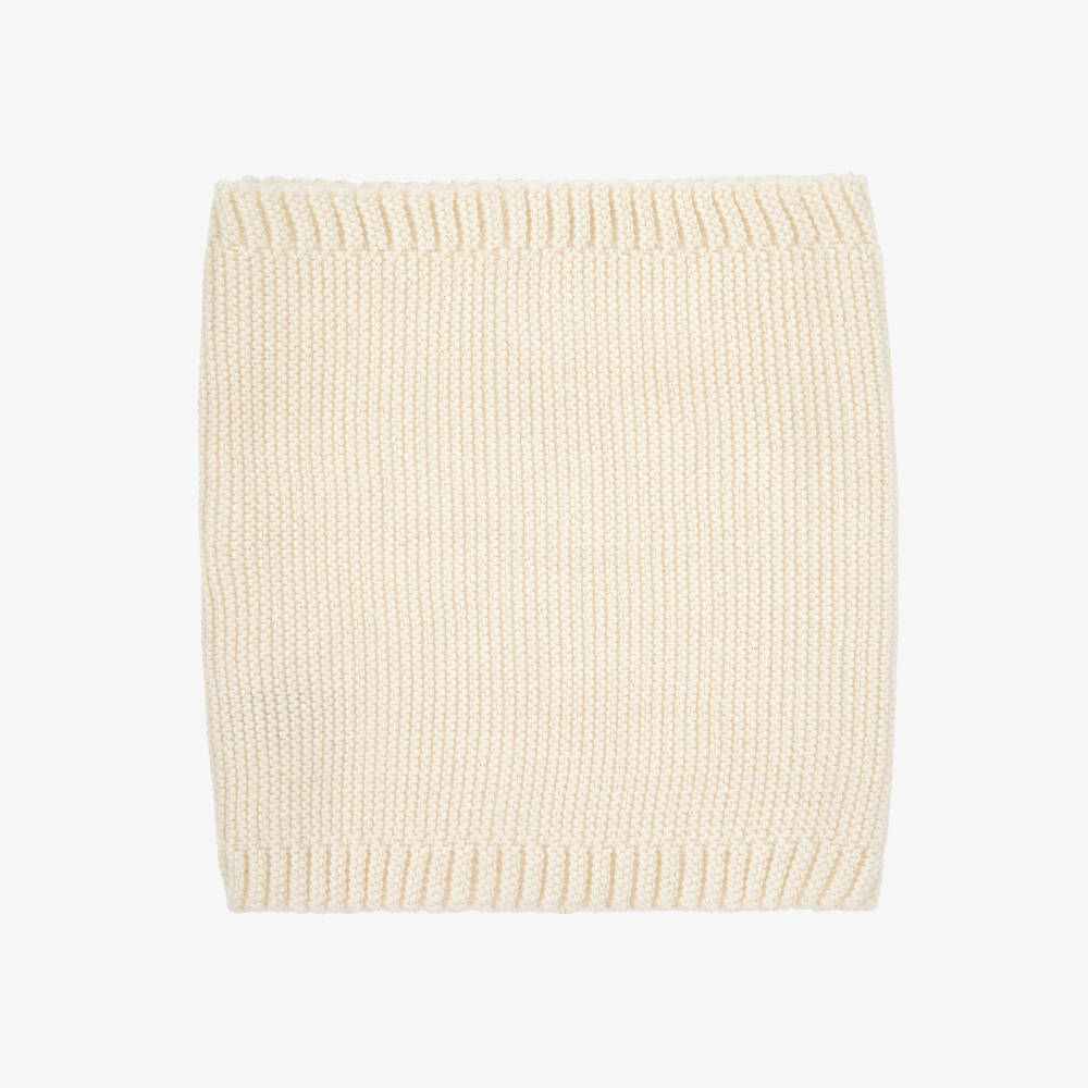 Jamiks-Girls Ivory Knit Hat and Snood | Childrensalon Outlet