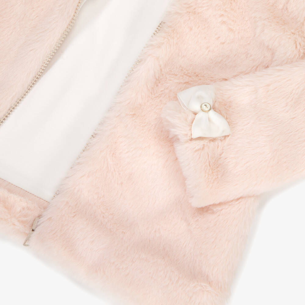 Jamiks-Мягкое розовое пальто для девочек | Childrensalon Outlet