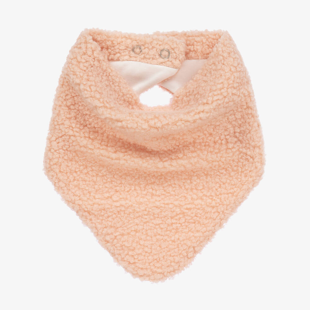 Jamiks-Girls Peach Bouclé Neckwarmer | Childrensalon Outlet