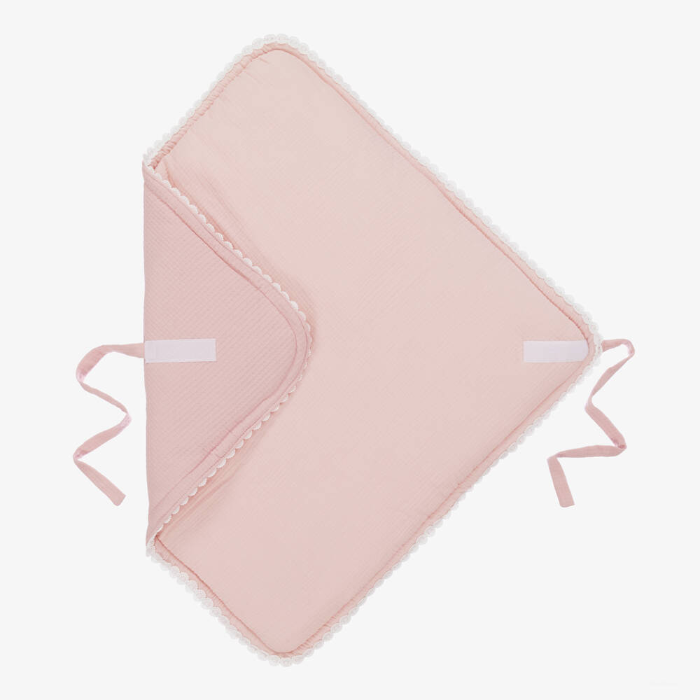 Jamiks-Girls Pink Basket Weave Cocoon | Childrensalon Outlet