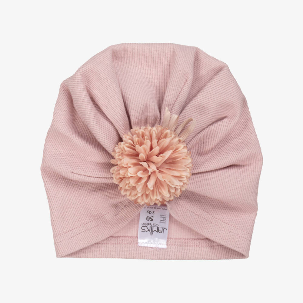 Jamiks-Повязка на голову из хлопка с розовыми цветами для девочек | Childrensalon Outlet