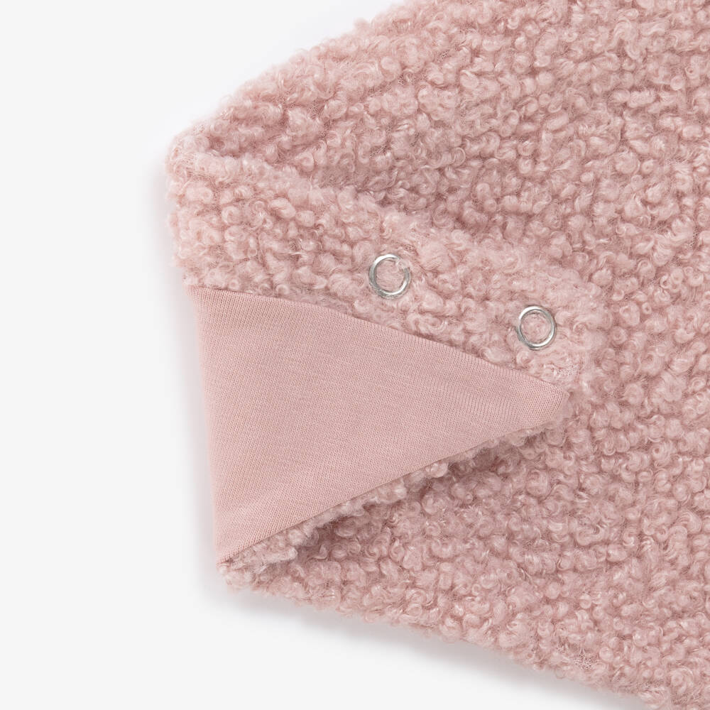 Jamiks-Girls Pink Bouclé Neck Warmer | Childrensalon Outlet