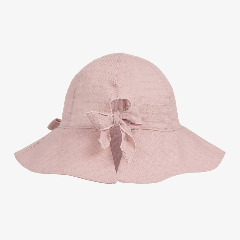 Jamiks-Розовая хлопковая панама | Childrensalon Outlet