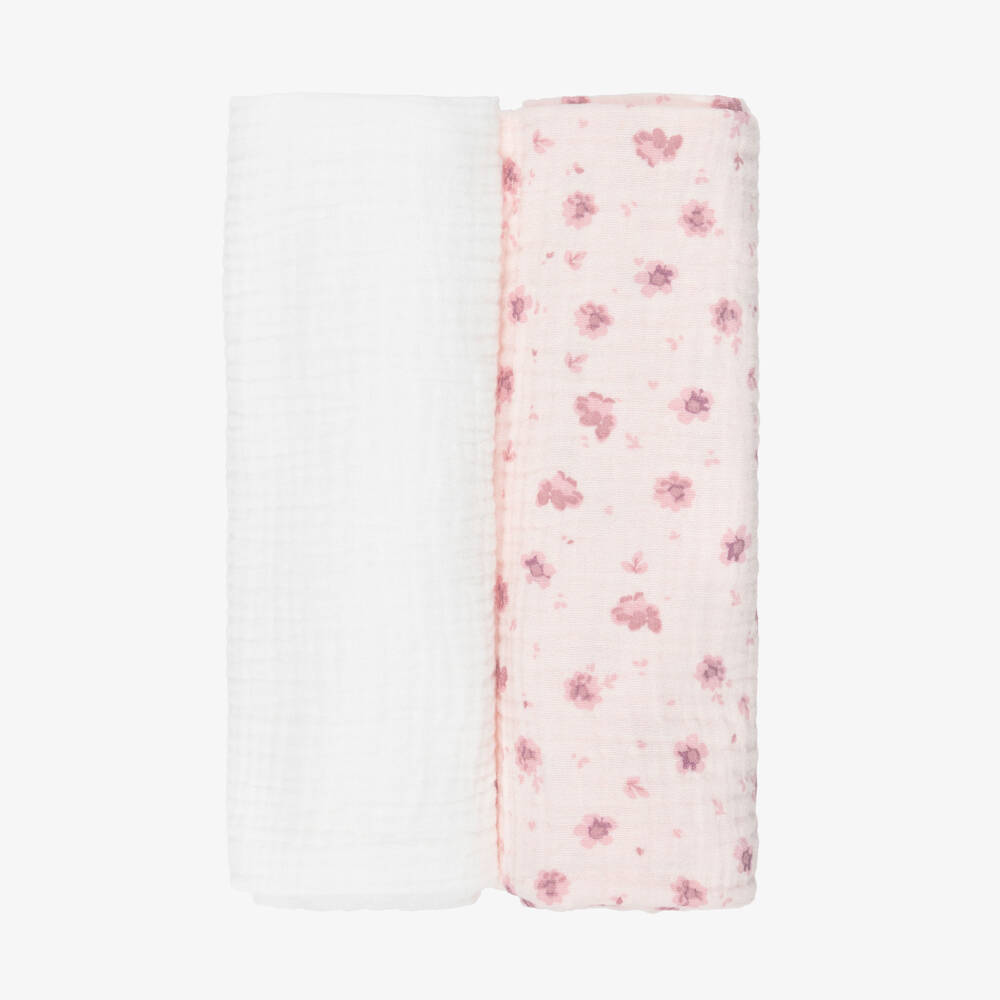 Jamiks-Girls Pink Muslin Duo Set | Childrensalon Outlet