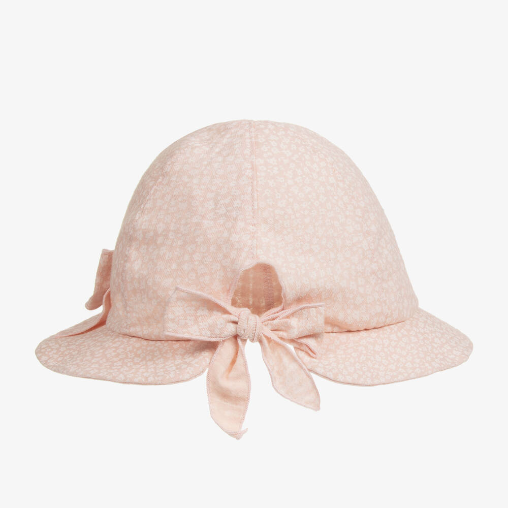 Jamiks-Розовая шапочка из органического хлопка для девочек | Childrensalon Outlet