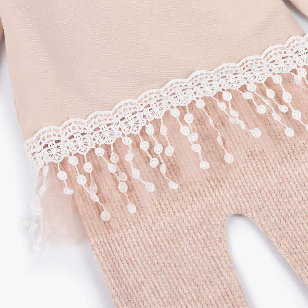 Jamiks-Girls Rose Lace Accent Ensemble | Childrensalon Outlet