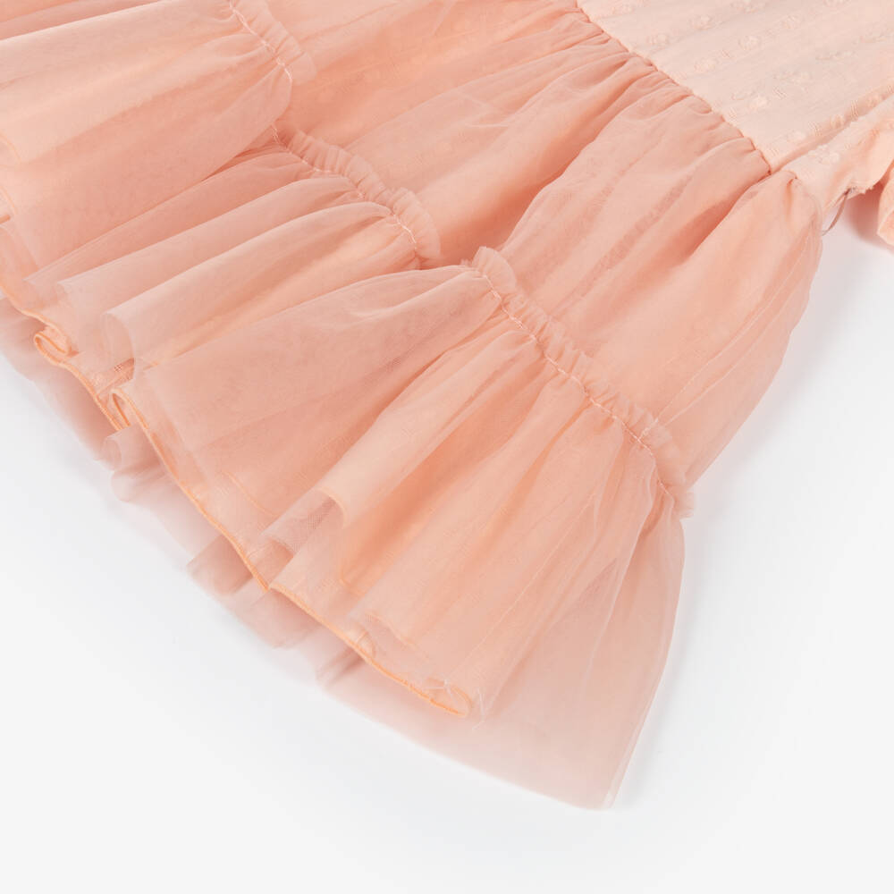 Jamiks-Girls Rosy Cotton & Tulle Delight | Childrensalon Outlet