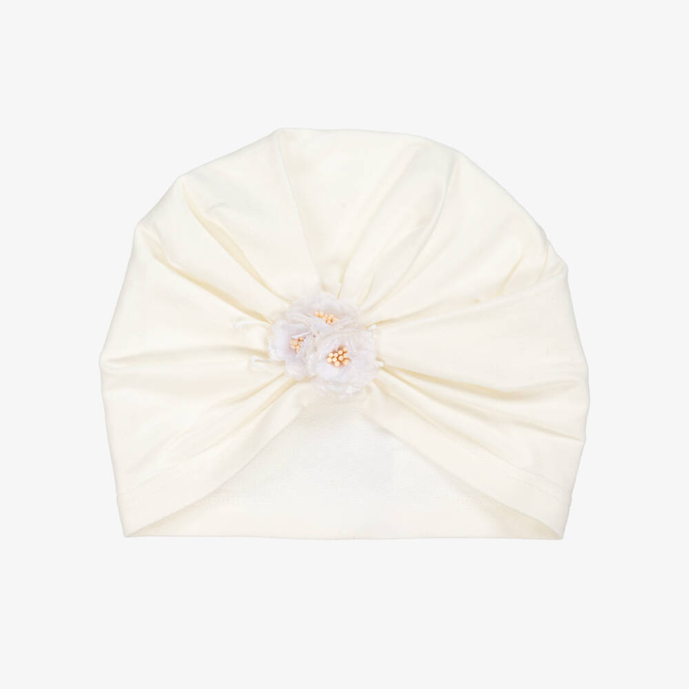 Jamiks-Girls Soft Ivory Floral Wrap | Childrensalon Outlet